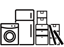 2DK冷蔵庫洗濯機棚