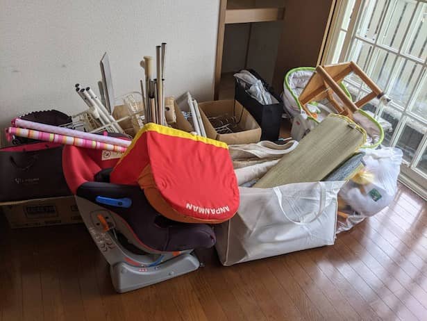 東京都品川区不用品回収前画像