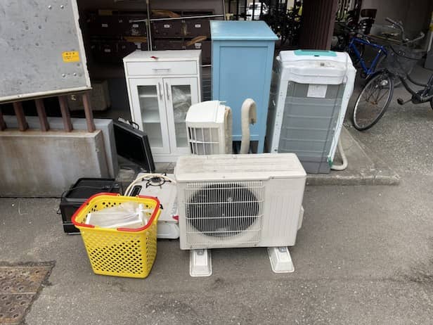 東京都北区不用品回収前画像