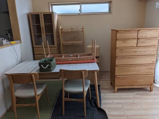 京都府不用品回収前画像