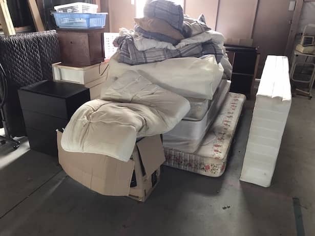 東京都荒川区の不用品回収前画像